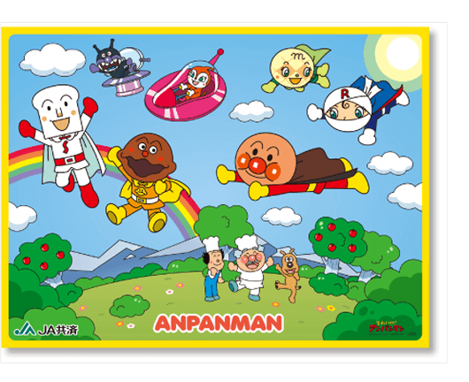 アンパンマンレジャーシート画像